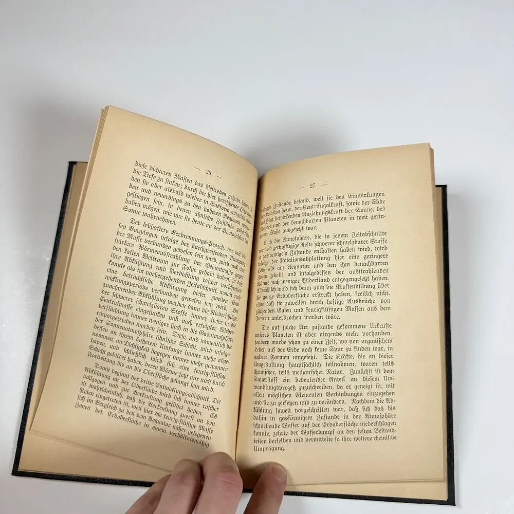 Creation History by Dr R Konrad Antique Book German Language